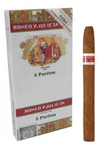 Load image into Gallery viewer, ROMEO Y JULIETA - PURITOS CELLO (PACK OF 5)