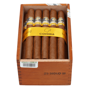 COHIBA - SIGLO III (BOX of 25)